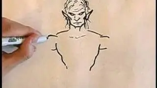 How to Draw Angels & Demons : Drawing a Demon Body