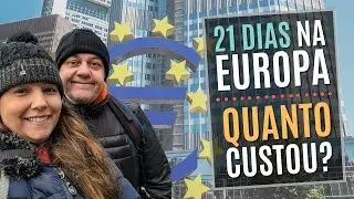 QUANTO GASTAMOS NA EUROPA? - Nossas DESPESAS DETALHADAS com hospedagem, alimentação e mais!