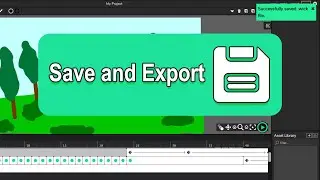 How to Save and Export your Animation to MP4 Video in Wick Editor