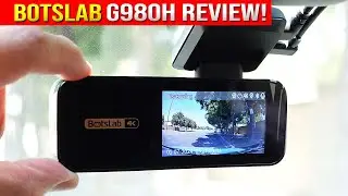 BOTSLAB G980H Dash Cam Review (4K, Park Mode, WIFI App)