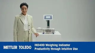 IND400 Indicator Delivers Productivity through Intuitive Use