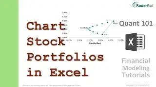 Charting stock portfolios with a scatter plot in Excel | Financial Modeling Tutorials