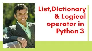 Python Tutorial for Beginners | Code example of List, Dictionary & string in jupyter notebook.