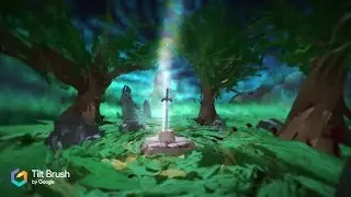 Tilt Brush - Lost Wood (ZELDA)