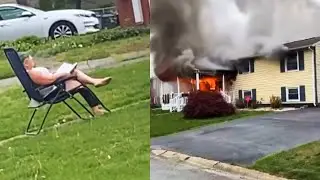 Woman Sets Her House on Fire Then Sits to Watch It Burn: Cops