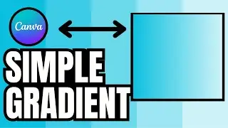 Simple One Color Gradient In Canva