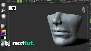 Zbrush Sculpting | Mouth Main Forms