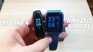 XIAOMI MI BAND 4 VS AMAZFIT BIP LITE - ЧТО ВЫБРАТЬ? СРАВНЕНИЕ!