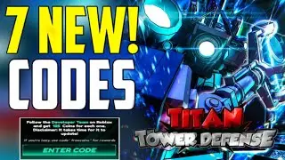 *NEW* ALL WORKING CODES FOR TITAN TOWER DEFENCE IN 2024! ROBLOX TITAN TOWER DEFENCE CODES! 2024