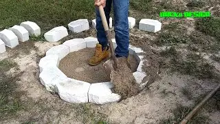 DIY Your Own $57 Backyard Fire Pit.