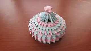 How to make a 3D origami Small Jewellery Box #2