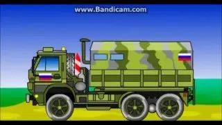 Мультики про машинки.  Мультик про военную машину.  Военная машинка.  Военная техника