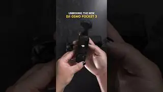 Unboxing the new DJI Osmo Pocket 3 Creator Combo #osmopocket3 #osmopocketcreatorcombo