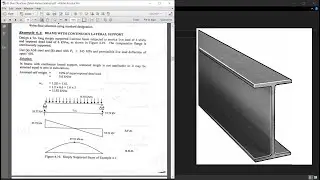 Steel Beam Design Example | Part 4 | Steel Structures