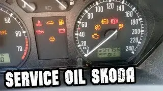 Сброс сервисного интервала service oil Skoda Fabia