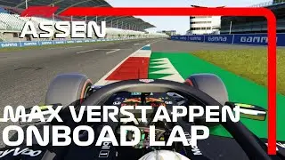 F1 2021 Max Verstappen Onboard TT Circuit Assen | F1 2021 Dutch GP | Assetto Corsa F1 Mod