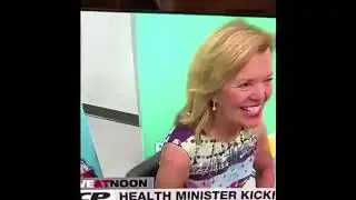 Ontario Minister of Health pretends to get flu shot on TV 2019