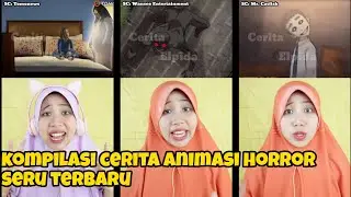 BOCIL BISA MENGGAMBAR HANTU DI DUNIA NYATA 😱 | KOMPILASI ALUR CERITA ANIMASI HORROR | Cerita Elpida