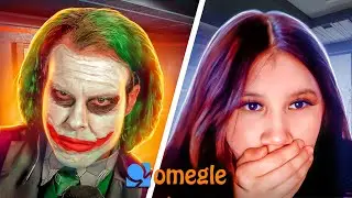 The Joker goes on Omegle