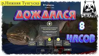 Russian Fishing4 #РР4...р.Нижняя Тунгуска - Трофейный Таймень . Русская рыбалка 4. Юбилейная 60⭐.