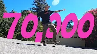 Longest Manual Ever, Down A Mountain (70k subs Q&A)