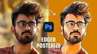 Turn a photo into an illustration! Edged posterize in Photoshop 2021