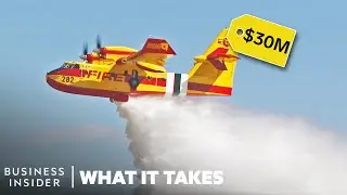 How The $30 Million Super Scooper Plane Was Built To Fight Wildfires