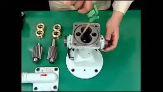 Marine Mitsubishi Selfjector Purifier Gear Pump Assembly