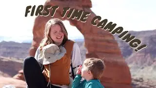 FIRST TIME camping with a toddler and baby | Arches, Canyonlands, Dead Horse Point | Southern Utah