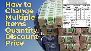 Bulk Item Quantity Discount Price Change (IPOS SOFTWARE) |Mansoor Anwar| (Urdu/Hindi)