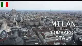 MILAN, IMAGES FROM THE AIR AND ON FOOT