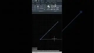 DRAW LINE AT ANGLE TO ANOTHER LINE IN AUTOCAD