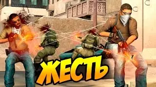 КОМАНДА ЧИТЕРОВ ПРОТИВ КОМАНДЫ ЧИТЕРОВ (CS:GO)