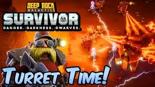 All in Turret build goes CRAZY | Deep Rock Galactic: Survivor