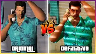 GTA Vice City - Original vs Definitive Edition - Details Comparison!