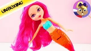 Мини русалочка Барби от Mattel | Распаковка и демонстрация куклы-русалки Barbie