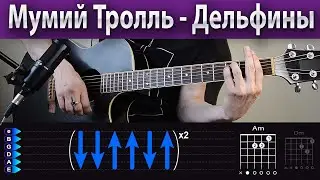 Мумий Тролль — Дельфины на гитаре. Простой разбор