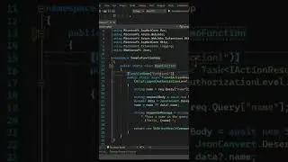 Renaming Your Azure Function in Visual Studio