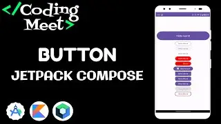 How to Implement Button Types and Styling in Jetpack Compose | Android Studio Kotlin Tutorial