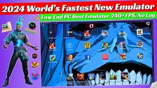 World's Fastest Emulator For Free Fire Low End PC | Best New Emulator For PC | Bluestacks Lite