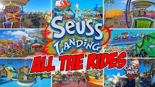 Seuss Landing All The Rides at Universal's Islands of Adventure (2023) [4K]