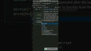 popitem() method of Dictionary 
