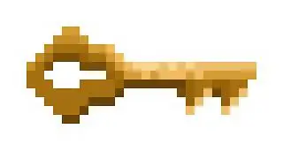 Рисуем КЛЮЧ по клеточкам в игре:Sandbox