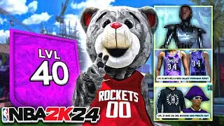 HOW TO LEVEL UP FAST NBA 2K24 (SEASON 2)! BEST REP METHOD to HIT LEVEL 40 in 1 DAY NBA 2K24!