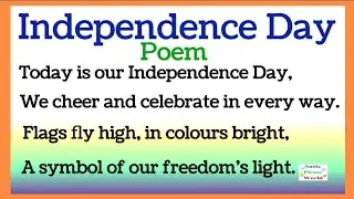 Independence Day Poem in English