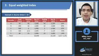 Security Market Indices (Calculations for CFA® Exams)