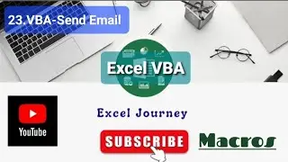 23.Excel VBA - Send Email from Excel