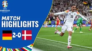 Germany vs Denmark | 2-0 | Highlights | UEFA Euro 2024