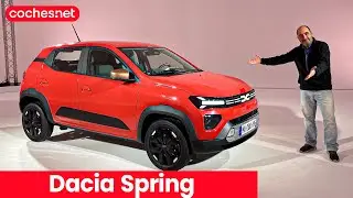 Dacia Spring 2024 | Primer vistazo / Review en español | coches.net