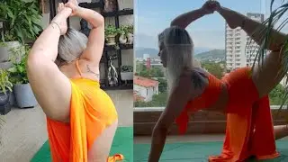 Deeper Tiger Yoga Pose/ Postura del tigre mas Profunda